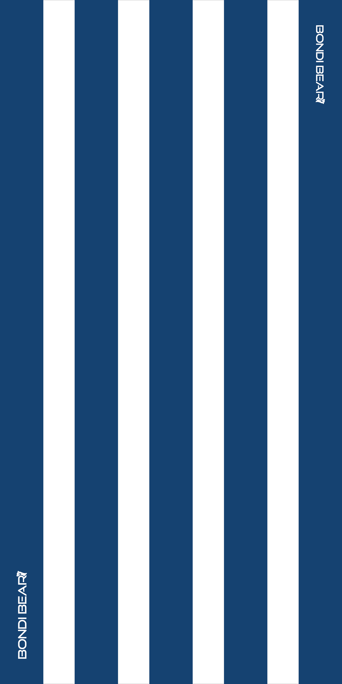 Classic Stripe - Blue Large 180x90