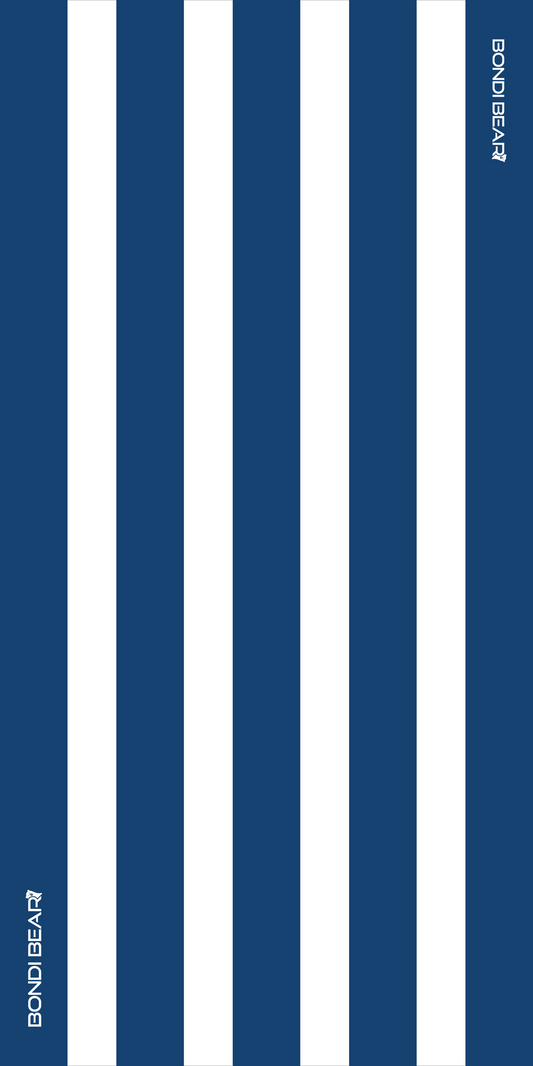 Classic Stripe - Blue Large 180x90